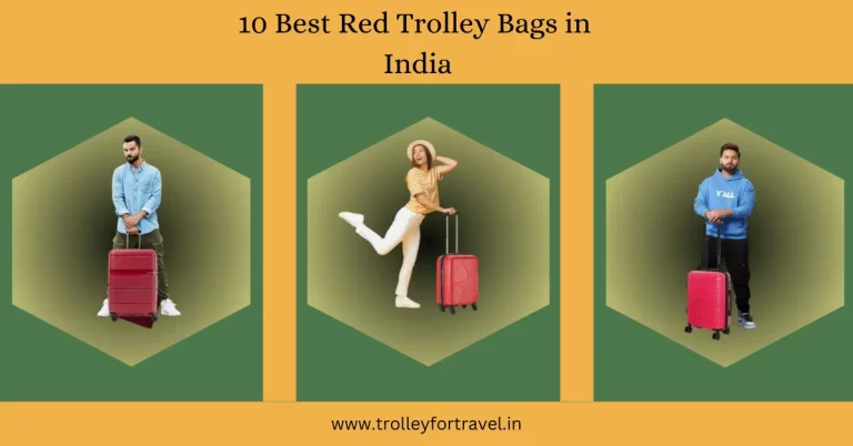 Best Red Trolley Bags in India