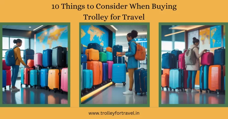 Travel Trolley Bag Buying Guide